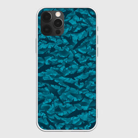 Чехол для iPhone 12 Pro Max с принтом Акулы , Силикон |  | Тематика изображения на принте: камуфляж | море | океан | рыба | рыбак | рыбалка