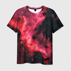 Мужская футболка 3D с принтом Space , 100% полиэфир | прямой крой, круглый вырез горловины, длина до линии бедер | space | stars | вселенная | галактика | звёзды | космическое пространство | космос | созвездие