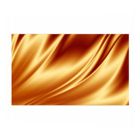 Бумага для упаковки 3D с принтом Golden Silk , пластик и полированная сталь | круглая форма, металлическое крепление в виде кольца | gold | golden silk | textile | texture | золотой шёлк | текстиль | текстура | ткань