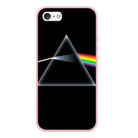 Чехол для iPhone 5/5S матовый с принтом Pink floyd , Силикон | Область печати: задняя сторона чехла, без боковых панелей | 