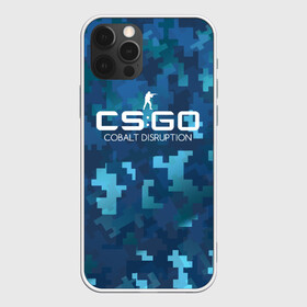 Чехол для iPhone 12 Pro с принтом cs:go - Cobalt Disruption (Ржавый кобальт) , силикон | область печати: задняя сторона чехла, без боковых панелей | Тематика изображения на принте: cobalt | cs | csgo | desert | disruption | eagle | го | кобальт | кс | ржавый