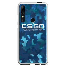 Чехол для Honor P Smart Z с принтом cs:go - Cobalt Disruption (Ржавый кобальт) , Силикон | Область печати: задняя сторона чехла, без боковых панелей | Тематика изображения на принте: cobalt | cs | csgo | desert | disruption | eagle | го | кобальт | кс | ржавый