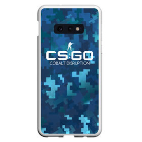 Чехол для Samsung S10E с принтом cs:go - Cobalt Disruption (Ржавый кобальт) , Силикон | Область печати: задняя сторона чехла, без боковых панелей | Тематика изображения на принте: cobalt | cs | csgo | desert | disruption | eagle | го | кобальт | кс | ржавый