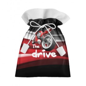 Подарочный 3D мешок с принтом The drive , 100% полиэстер | Размер: 29*39 см | Тематика изображения на принте: гонка | драйв | мото | мотогонки | мотоспорт | мотоцикл | скорость