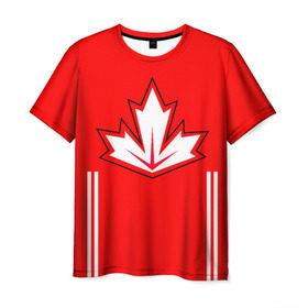 Мужская футболка 3D с принтом Сборная Канады по хоккею 2016 , 100% полиэфир | прямой крой, круглый вырез горловины, длина до линии бедер | Тематика изображения на принте: world cup hockey | брент бёрс | вратарь | дрю даути | защитник | канада | клюшка | кубок мира | нападающий | петерс билл | сanada | сборная канады | сидни патрик кросби | хоккей | хоккейная форма | шайба