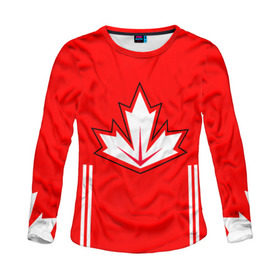 Женский лонгслив 3D с принтом Сборная Канады по хоккею 2016 , 100% полиэстер | длинные рукава, круглый вырез горловины, полуприлегающий силуэт | world cup hockey | брент бёрс | вратарь | дрю даути | защитник | канада | клюшка | кубок мира | нападающий | петерс билл | сanada | сборная канады | сидни патрик кросби | хоккей | хоккейная форма | шайба