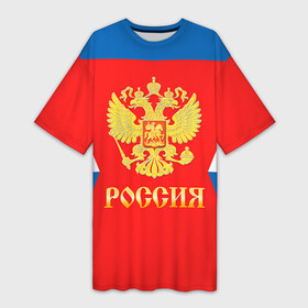 Платье-футболка 3D с принтом Форма № 88 VASILEVSKIY ,  |  | 88 vasilevskiy | world cup hockey | валилевский андрей | клюшка | кубок мира | россия | сборная россии | хоккейная форма | шайба
