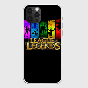 Чехол для iPhone 12 Pro с принтом LOL Heroes 2 , силикон | область печати: задняя сторона чехла, без боковых панелей | l.o.l | league of legends | игры | лига легенд | лол