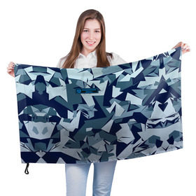 Флаг 3D с принтом Космические войска , 100% полиэстер | плотность ткани — 95 г/м2, размер — 67 х 109 см. Принт наносится с одной стороны | космос