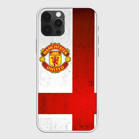 Чехол для iPhone 12 Pro с принтом Manchester United FC , силикон | область печати: задняя сторона чехла, без боковых панелей | англия | клуб | манчестер | фк | футбол | футбольный | юнайтед