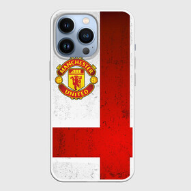 Чехол для iPhone 13 Pro с принтом Manchester United FC ,  |  | англия | клуб | манчестер | фк | футбол | футбольный | юнайтед