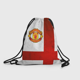 Рюкзак-мешок 3D с принтом Manchester United FC , 100% полиэстер | плотность ткани — 200 г/м2, размер — 35 х 45 см; лямки — толстые шнурки, застежка на шнуровке, без карманов и подкладки | англия | клуб | манчестер | фк | футбол | футбольный | юнайтед
