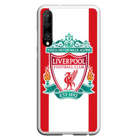 Чехол для Honor P30 с принтом Liverpool FC , Силикон | Область печати: задняя сторона чехла, без боковых панелей | англия | клуб | ливерпуль | фк | футбол | футбольный