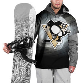 Накидка на куртку 3D с принтом Хоккей 1 , 100% полиэстер |  | nhl | stanley cup |  pittsburgh penguins | кросби | кубок стенли | кубок стэнли | малкин | нхл | пингвинс | питтсбург пингвинз | сидни кросби | хоккей | хоккейный клуб