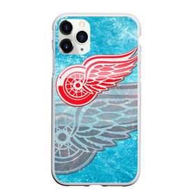 Чехол для iPhone 11 Pro матовый с принтом Хоккей 3 , Силикон |  | nhl | stanley cup |  detroit red wings | детройд | детройт ред уингз | кубок стенли | кубок стэнли | марченко | нхл | хоккей | хоккейный клуб