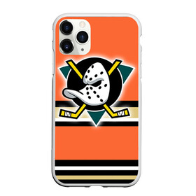 Чехол для iPhone 11 Pro матовый с принтом Хоккей 7 , Силикон |  | anaheim ducks | nhl | stanley cup | кубок стенли | кубок стэнли | нхл | хоккей | хоккейный клуб