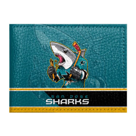 Обложка для студенческого билета с принтом San Jose Sharks , натуральная кожа | Размер: 11*8 см; Печать на всей внешней стороне | Тематика изображения на принте: nhl | san jose sharks | sharks | stanley cup | кубок стенли | кубок стэнли | нхл | сан хосе | сан хосе шаркс | хоккей | хоккейный клуб | шаркс