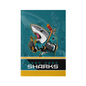 Обложка для паспорта матовая кожа с принтом San Jose Sharks , натуральная матовая кожа | размер 19,3 х 13,7 см; прозрачные пластиковые крепления | nhl | san jose sharks | sharks | stanley cup | кубок стенли | кубок стэнли | нхл | сан хосе | сан хосе шаркс | хоккей | хоккейный клуб | шаркс