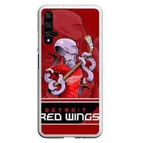 Чехол для Honor 20 с принтом Detroit Red Wings , Силикон | Область печати: задняя сторона чехла, без боковых панелей | detroit red wings | nhl | stanley cup | детройд | детройт ред уингз | кубок стенли | кубок стэнли | марченко | нхл | хоккей | хоккейный клуб