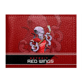 Обложка для студенческого билета с принтом Detroit Red Wings , натуральная кожа | Размер: 11*8 см; Печать на всей внешней стороне | Тематика изображения на принте: detroit red wings | nhl | stanley cup | детройд | детройт ред уингз | кубок стенли | кубок стэнли | марченко | нхл | хоккей | хоккейный клуб