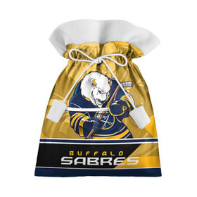 Подарочный 3D мешок с принтом Buffalo Sabres , 100% полиэстер | Размер: 29*39 см | buffalo sabres | nhl | stanley cup | баффало сейбрз | буффало | кубок стенли | кубок стэнли | куликов | нхл | хоккей | хоккейный клуб