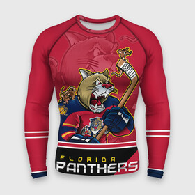 Мужской рашгард 3D с принтом Florida Panthers ,  |  | florida panthers | nhl | stanley cup | кубок стенли | кубок стэнли | нхл | флорида пантерз | флорида пантеры | хоккей | хоккейный клуб