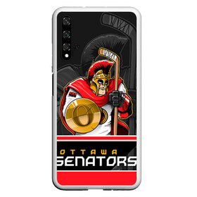 Чехол для Honor 20 с принтом Ottawa Senators , Силикон | Область печати: задняя сторона чехла, без боковых панелей | nhl | ottawa senators | stanley cup | кубок стенли | кубок стэнли | нхл | оттава сенаторз | сенаторс | хоккей | хоккейный клуб