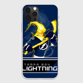 Чехол для iPhone 12 Pro с принтом Bay Lightning , силикон | область печати: задняя сторона чехла, без боковых панелей | nhl | stanley cup | tampa bay lightning | ампа бэй лайтнинг | василевский | кубок стенли | кубок стэнли | кучеров | наместников | нестеров | нхл | тампа бэй | хоккей | хоккейный клуб