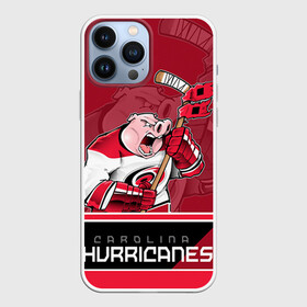 Чехол для iPhone 13 Pro Max с принтом Carolina Hurricanes ,  |  | carolina hurricanes | nhl | stanley cup | каролина | каролина харрикейнз | кубок стенли | кубок стэнли | нхл | хоккей | хоккейный клуб | хурикэйнс