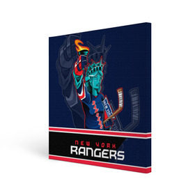 Холст квадратный с принтом New York Rangers , 100% ПВХ |  | new york rangers | nhl | stanley cup | кубок стенли | кубок стэнли | нхл | нью йорк рейнджерс | нью йорк рейнджеры | рейнджеры | хоккей | хоккейный клуб