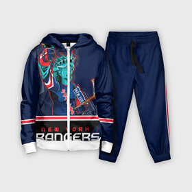 Детский костюм 3D с принтом New York Rangers ,  |  | new york rangers | nhl | stanley cup | кубок стенли | кубок стэнли | нхл | нью йорк рейнджерс | нью йорк рейнджеры | рейнджеры | хоккей | хоккейный клуб