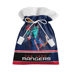 Подарочный 3D мешок с принтом New York Rangers , 100% полиэстер | Размер: 29*39 см | new york rangers | nhl | stanley cup | кубок стенли | кубок стэнли | нхл | нью йорк рейнджерс | нью йорк рейнджеры | рейнджеры | хоккей | хоккейный клуб