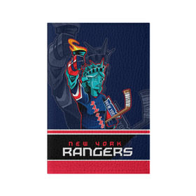 Обложка для паспорта матовая кожа с принтом New York Rangers , натуральная матовая кожа | размер 19,3 х 13,7 см; прозрачные пластиковые крепления | Тематика изображения на принте: new york rangers | nhl | stanley cup | кубок стенли | кубок стэнли | нхл | нью йорк рейнджерс | нью йорк рейнджеры | рейнджеры | хоккей | хоккейный клуб