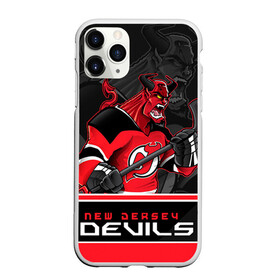 Чехол для iPhone 11 Pro матовый с принтом New Jersey Devils , Силикон |  | Тематика изображения на принте: new jersey devils | nhl | stanley cup | дъяволы нью джерси | калинин | кубок стенли | кубок стэнли | нхл | нью джерси девилз | хоккей | хоккейный клуб