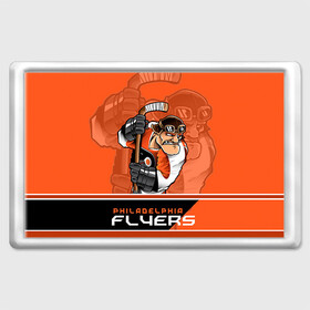 Магнит 45*70 с принтом Philadelphia Flyers , Пластик | Размер: 78*52 мм; Размер печати: 70*45 | nhl | philadelphia flyers | stanley cup | кубок стенли | кубок стэнли | нхл | филадельфия | филадельфия флайерз | флаерс | хоккей | хоккейный клуб