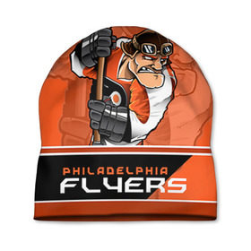 Шапка 3D с принтом Philadelphia Flyers , 100% полиэстер | универсальный размер, печать по всей поверхности изделия | nhl | philadelphia flyers | stanley cup | кубок стенли | кубок стэнли | нхл | филадельфия | филадельфия флайерз | флаерс | хоккей | хоккейный клуб