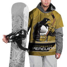 Накидка на куртку 3D с принтом Pittsburgh Penguins , 100% полиэстер |  | nhl | pittsburgh penguins | stanley cup | кросби | кубок стенли | кубок стэнли | малкин | нхл | пингвинс | питтсбург пингвинз | сидни кросби | хоккей | хоккейный клуб