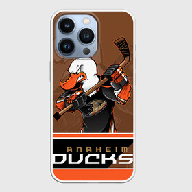 Чехол для iPhone 13 Pro с принтом Anaheim Ducks ,  |  | anaheim ducks | nhl | stanley cup | кубок стенли | кубок стэнли | нхл | хоккей | хоккейный клуб