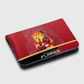 Картхолдер с принтом с принтом Calgary Flames , натуральная матовая кожа | размер 7,3 х 10 см; кардхолдер имеет 4 кармана для карт; | calgary flames | nhl | stanley cup | калгари флэймз | кубок стенли | кубок стэнли | нхл | флэймс | хоккей | хоккейный клуб