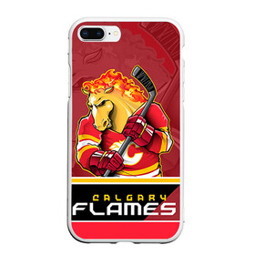 Чехол для iPhone 7Plus/8 Plus матовый с принтом Calgary Flames , Силикон | Область печати: задняя сторона чехла, без боковых панелей | calgary flames | nhl | stanley cup | калгари флэймз | кубок стенли | кубок стэнли | нхл | флэймс | хоккей | хоккейный клуб