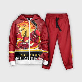 Детский костюм 3D с принтом Calgary Flames ,  |  | calgary flames | nhl | stanley cup | калгари флэймз | кубок стенли | кубок стэнли | нхл | флэймс | хоккей | хоккейный клуб