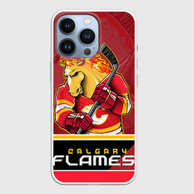 Чехол для iPhone 13 Pro с принтом Calgary Flames ,  |  | calgary flames | nhl | stanley cup | калгари флэймз | кубок стенли | кубок стэнли | нхл | флэймс | хоккей | хоккейный клуб