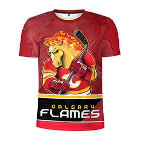 Мужская футболка 3D спортивная с принтом Calgary Flames , 100% полиэстер с улучшенными характеристиками | приталенный силуэт, круглая горловина, широкие плечи, сужается к линии бедра | calgary flames | nhl | stanley cup | калгари флэймз | кубок стенли | кубок стэнли | нхл | флэймс | хоккей | хоккейный клуб