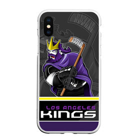 Чехол для iPhone XS Max матовый с принтом Los Angeles Kings , Силикон | Область печати: задняя сторона чехла, без боковых панелей | los angeles kings | nhl | stanley cup | кубок стенли | кубок стэнли | лос анджелес кингз | лос анжелес короли | нхл | хоккей | хоккейный клуб