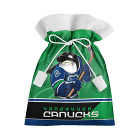 Подарочный 3D мешок с принтом Vancouver Canucks , 100% полиэстер | Размер: 29*39 см | nhl | stanley cup | vancouver canucks | ванкувер | ванкувер кэнакс | кубок стенли | кубок стэнли | нхл | трямкин | хоккей | хоккейный клуб