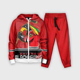 Детский костюм 3D с принтом Chicago Blackhawks ,  |  | chicago blackhawks | nhl | stanley cup | анисимов | блэкхокс | кубок стенли | кубок стэнли | нхл | панарин | хоккей | хоккейный клуб | чикаго | чикаго блэкхокс