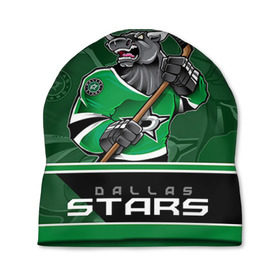 Шапка 3D с принтом Dallas Stars , 100% полиэстер | универсальный размер, печать по всей поверхности изделия | dallas stars | nhl | stanley cup | даллас | даллас старз | кубок стенли | кубок стэнли | ничушкин | нхл | хоккей | хоккейный клуб