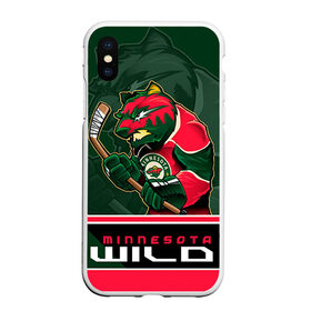 Чехол для iPhone XS Max матовый с принтом Minnesota Wild , Силикон | Область печати: задняя сторона чехла, без боковых панелей | Тематика изображения на принте: minnesota wild | nhl | stanley cup | кубок стенли | кубок стэнли | минесота | миннесота уайлд | нхл | хоккей | хоккейный клуб