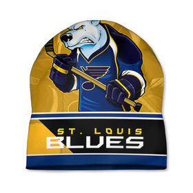 Шапка 3D с принтом St. Louis Blues , 100% полиэстер | универсальный размер, печать по всей поверхности изделия | nhl | st. louis blues | stanley cup | йори | кубок стенли | кубок стэнли | лехтеря | луис блюз | нхл | сент луис | сент луис блюз | тарасенко | хоккей | хоккейный клуб