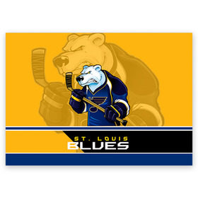 Поздравительная открытка с принтом St. Louis Blues , 100% бумага | плотность бумаги 280 г/м2, матовая, на обратной стороне линовка и место для марки
 | nhl | st. louis blues | stanley cup | йори | кубок стенли | кубок стэнли | лехтеря | луис блюз | нхл | сент луис | сент луис блюз | тарасенко | хоккей | хоккейный клуб